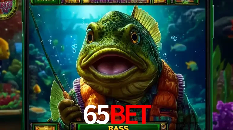 Personagem de peixe pescador do popular jogo de slot com tema de pescaria, uma das emocionantes opções de caça-níqueis para jogar e ganhar no cassino 65bet.