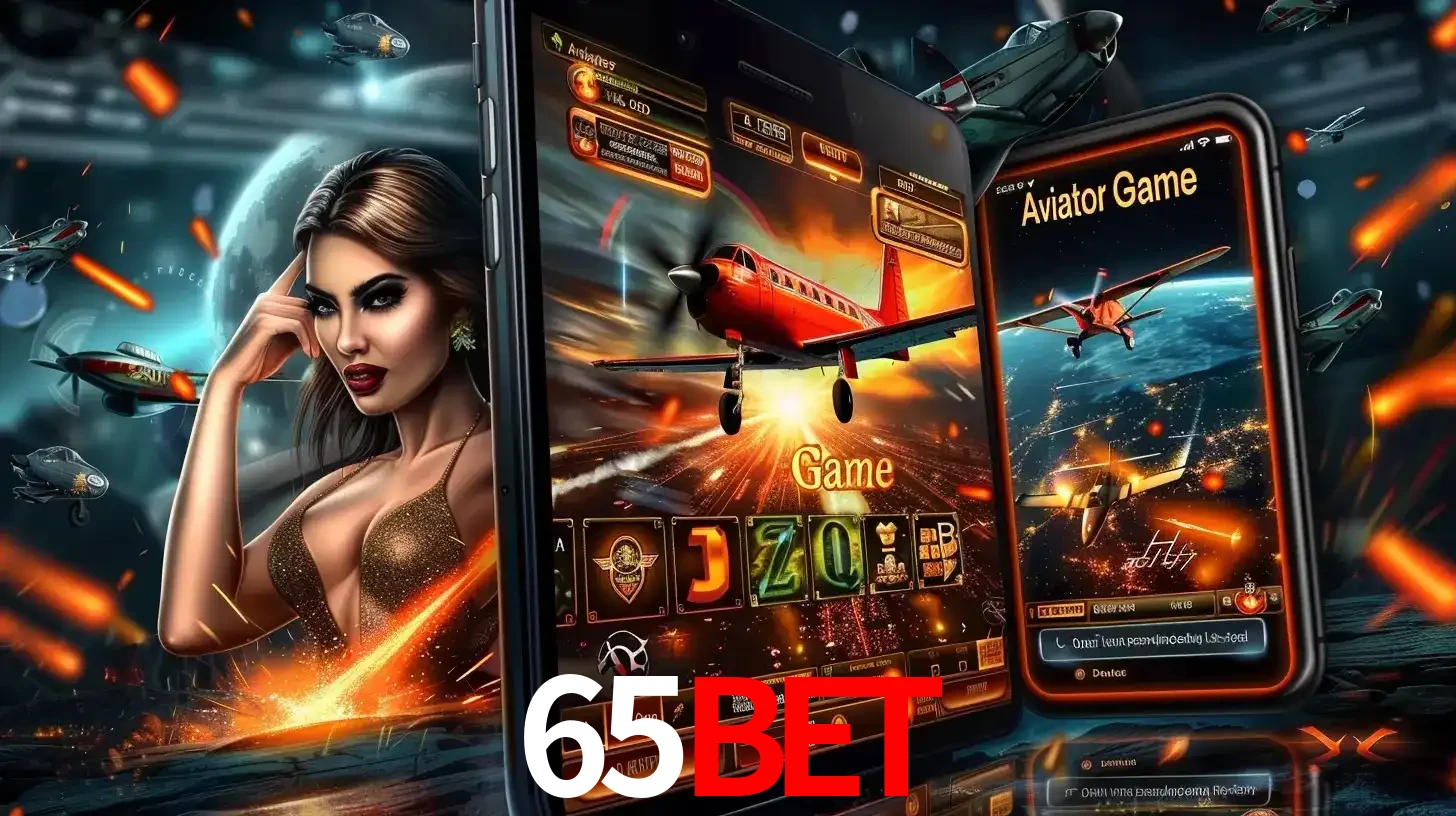 Mulher estilosa cercada por telas que exibem a jogabilidade do Aviator, capturando a intensidade e a estratégia deste popular crash game oferecido pelo 65bet.